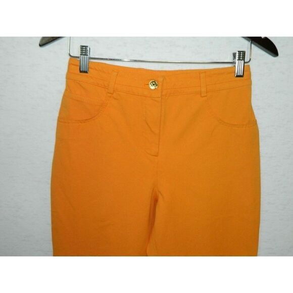 St. John by Marie Gray Jeans Size 4 Orange Pants Color Jeans Pants - Picture 4 of 8